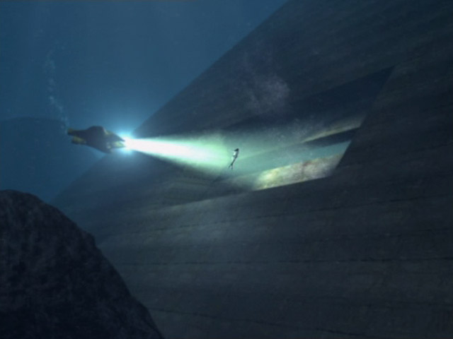 Подводная Пирамида – вход